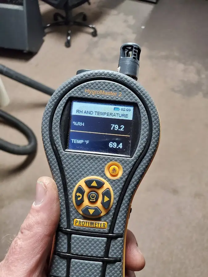 Moisture meter humidity assessment for Mold Remediation & Removal in Wollochet